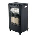 Soba mobila pliabila pe gaz GPL ( butelie) si electric cu furtun pentru gaz, regulator presiune gaz si 2 coliere reglabile