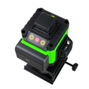 Nivela laser 4D CU 16 linii, 4 fascicule x 360 grade, Linii verzi, Raza de actiune 25m, Precizie ± 2mm/10m, Autonivelare, Unghi drept, Baterii 2 x 4000 mAh 4.2V, Telecomanda