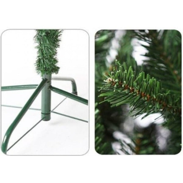 Brad de Craciun 180cm + Set complet accesorii pentru impodobit