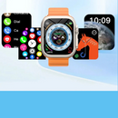Set Ceas Smart X8 Complet + Casti Wireless + Incarcator Wireless + 8 Accesorii Premium