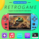 Consola X7S cu jocuri incluse, portabila