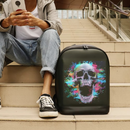 Ghiozdan Smart cu Display LED, WiFi, USB, 23L – Rezistent la Apa, Ideal pentru Scoala, Serviciu și Calatorii