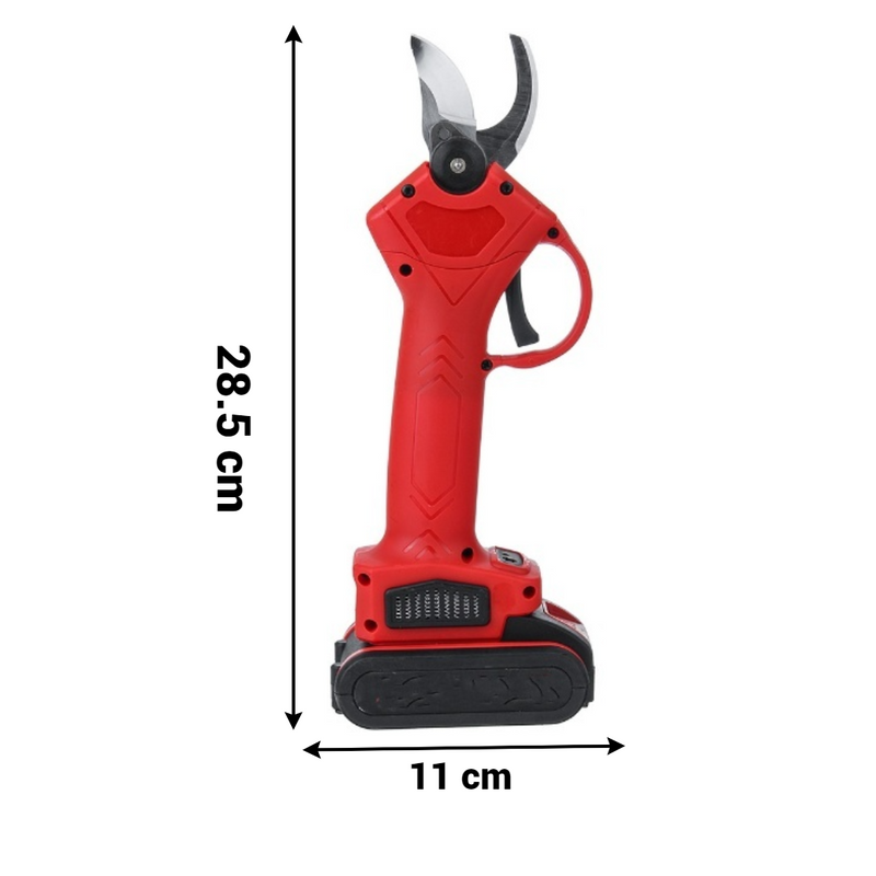 Foarfeca electrica pentru vita de vie, crengi, cu 2 Acumulatori 24V