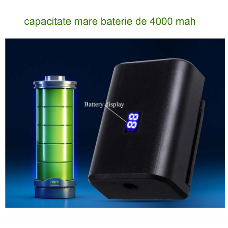 Nivela laser 4D CU 16 linii, 4 fascicule x 360 grade, Linii verzi, Raza de actiune 25m, Precizie ± 2mm/10m, Autonivelare, Unghi drept, Baterii 2 x 4000 mAh 4.2V, Telecomanda