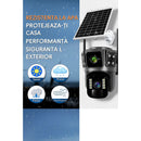 Camera Supraveghere cu Panou Solar, Conexiune 4G, Vedere Nocturnă Color, Card Memorie 32GB Cadou