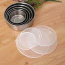 Set 5 Caserole Metalice | Recipienti Alimentari Cu Capace Transparent