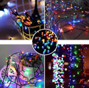 Set 2 Instalatie Craciun Multicolor 100m | 500 LED-uri Cu Jocuri De Lumini | Interior/Exterior | IP44