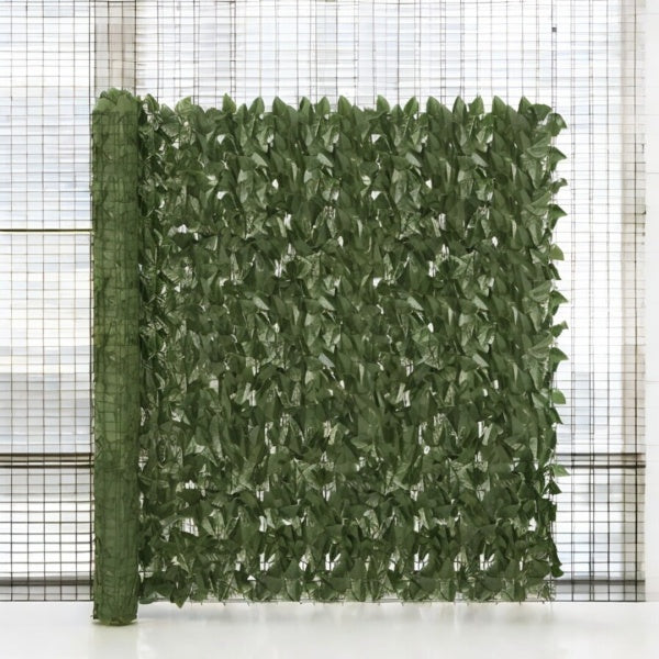 Gard viu artificial cu frunze realistice, usor de montat, pentru decor exterior si interior, 1m x 3 m