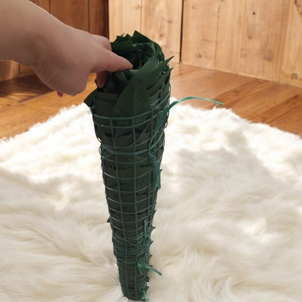 Gard viu artificial cu frunze realistice, usor de montat, pentru decor exterior si interior, 1m x 3 m