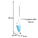 Aspirator Vertical 2 in 1 Cu Filtru HEPA | 600W Putere De Aspirare | Fara Sac